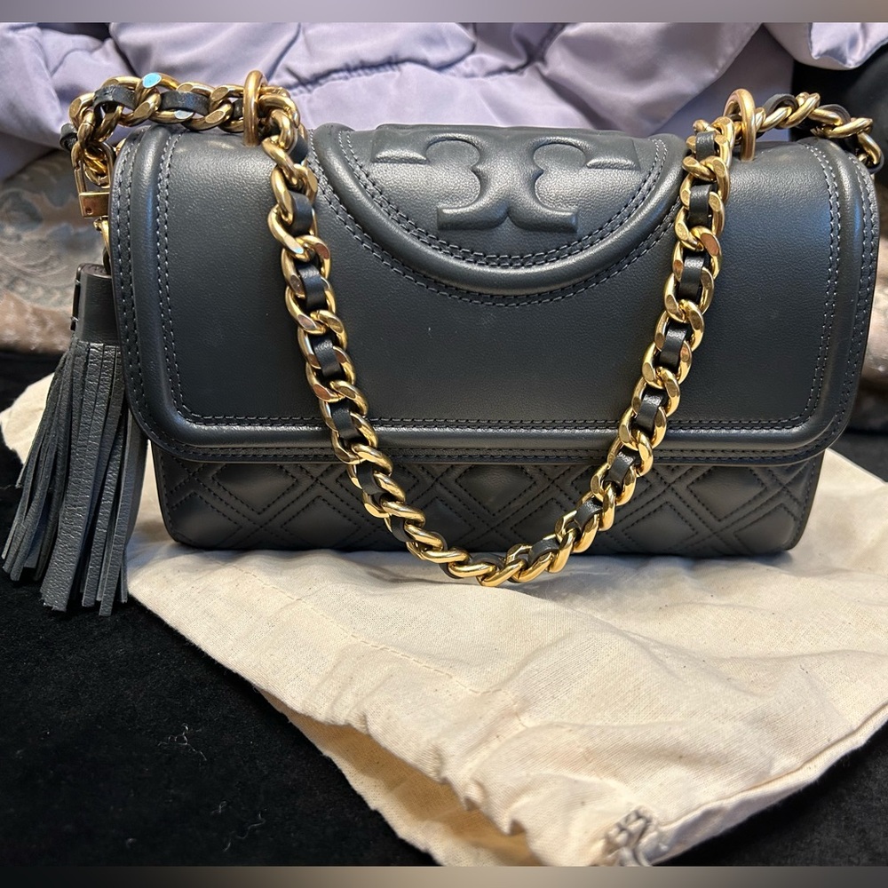 Tory Burch Fleming Small Convertible Shoulder Bag